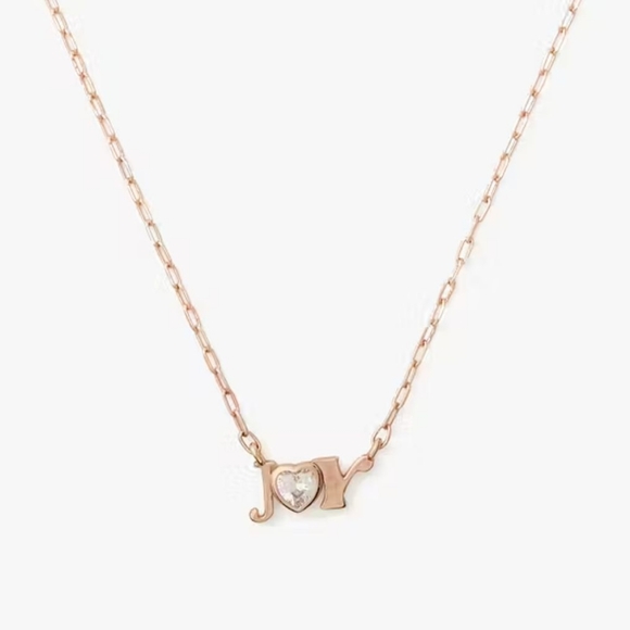 kate spade Jewelry - NWOT Say Yes Joy Mini Pendant by Kate Spade
